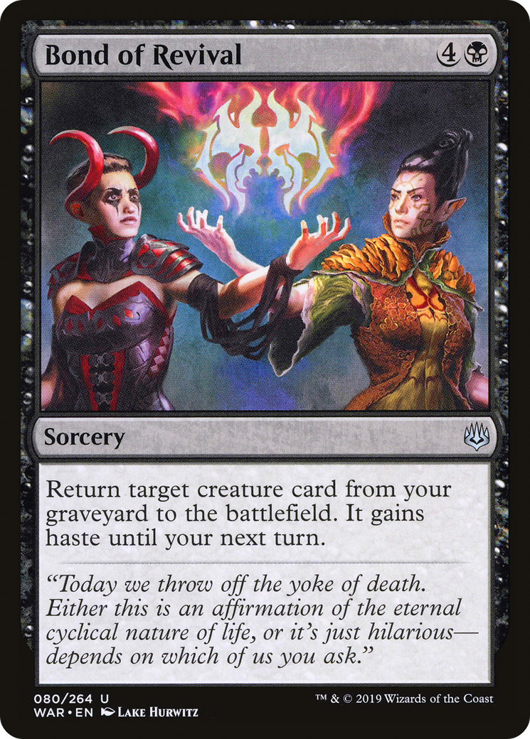 Bond of Revival (WAR-080) (Foil)