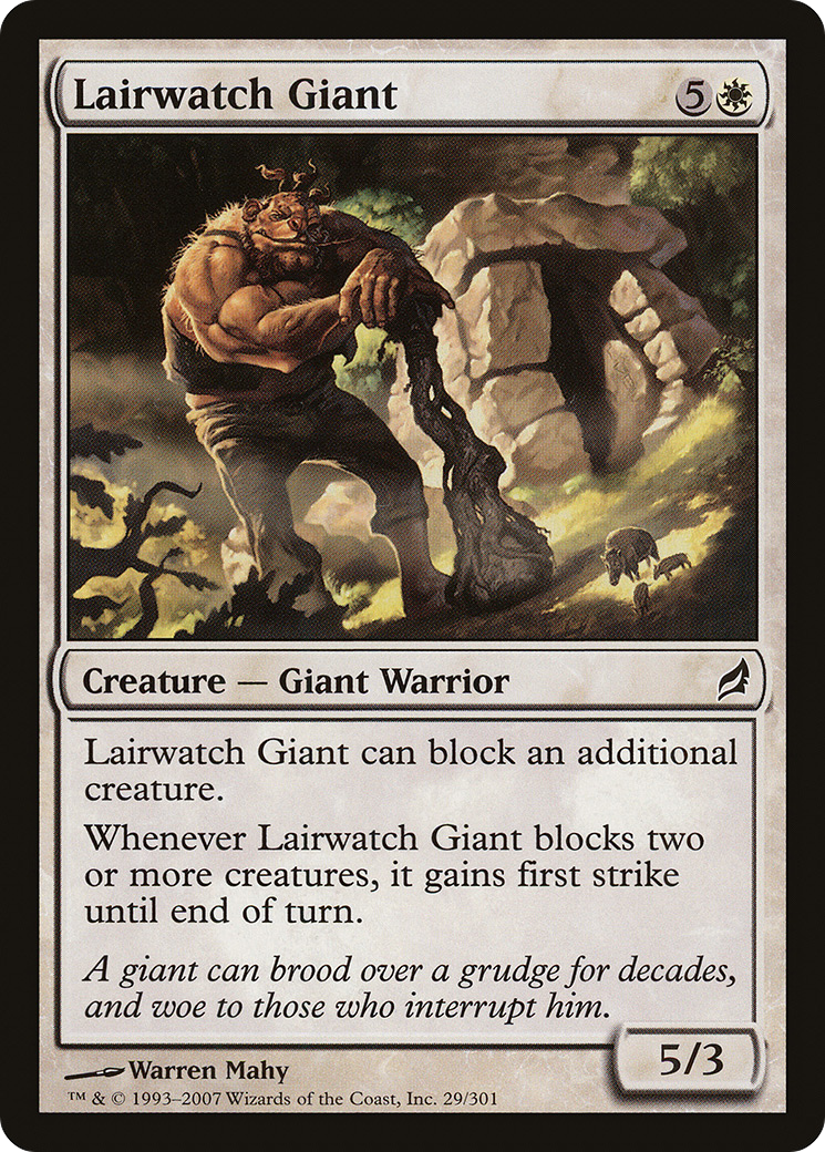 Lairwatch Giant (LRW-029) (Foil)