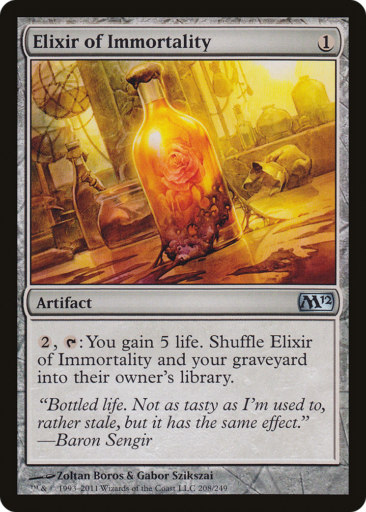 Elixir of Immortality (M12-208) (Foil)