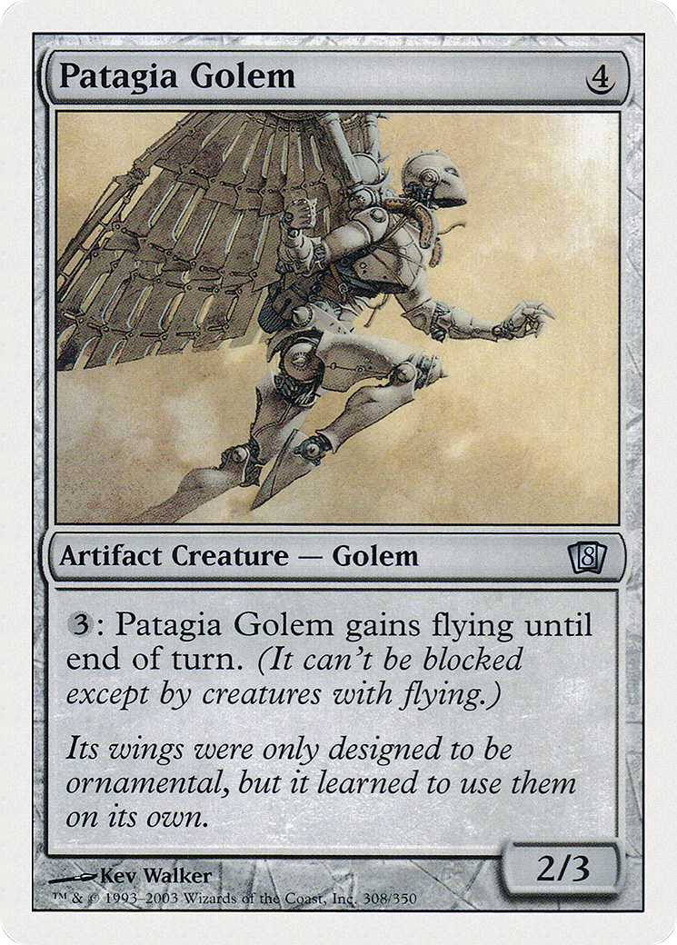 Patagia Golem (8ED-308★) (Foil)