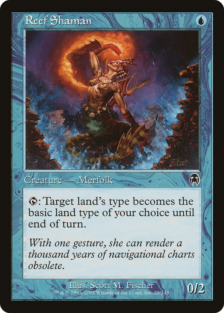 Reef Shaman (APC-029) (Foil)