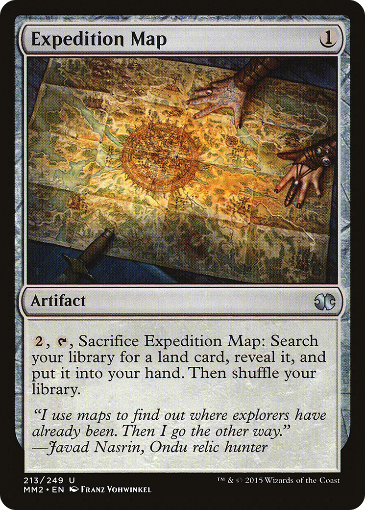 Expedition Map (MM2-213) (Foil)