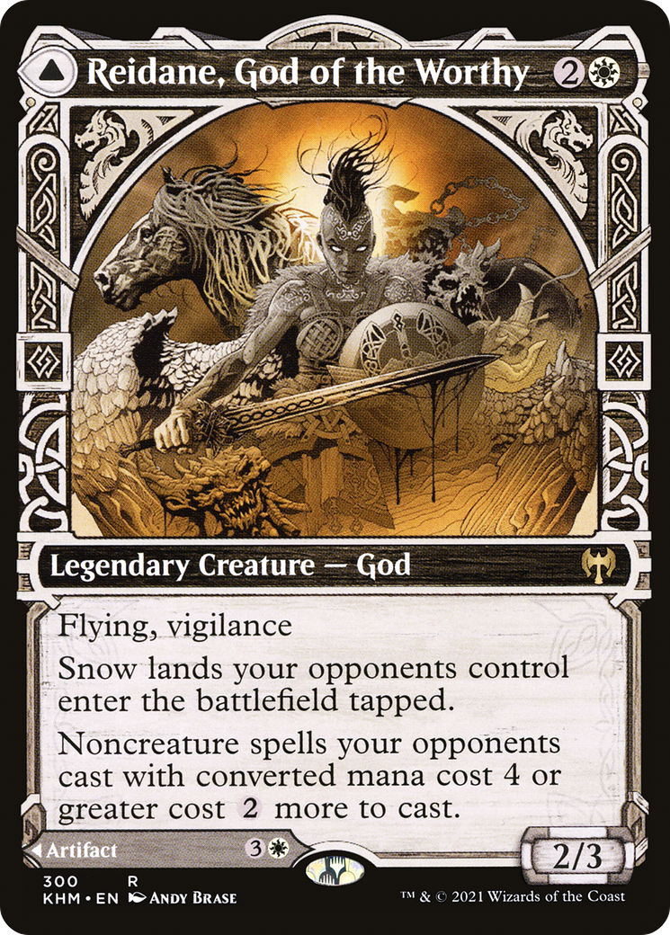Reidane, God of the Worthy // Valkmira, Protector's Shield (KHM-300) (Showcase)