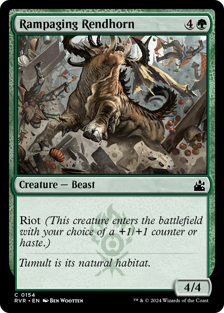 Rampaging Rendhorn (RVR-154) (Foil)
