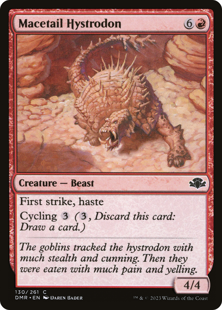 Macetail Hystrodon (DMR-130) (Foil)