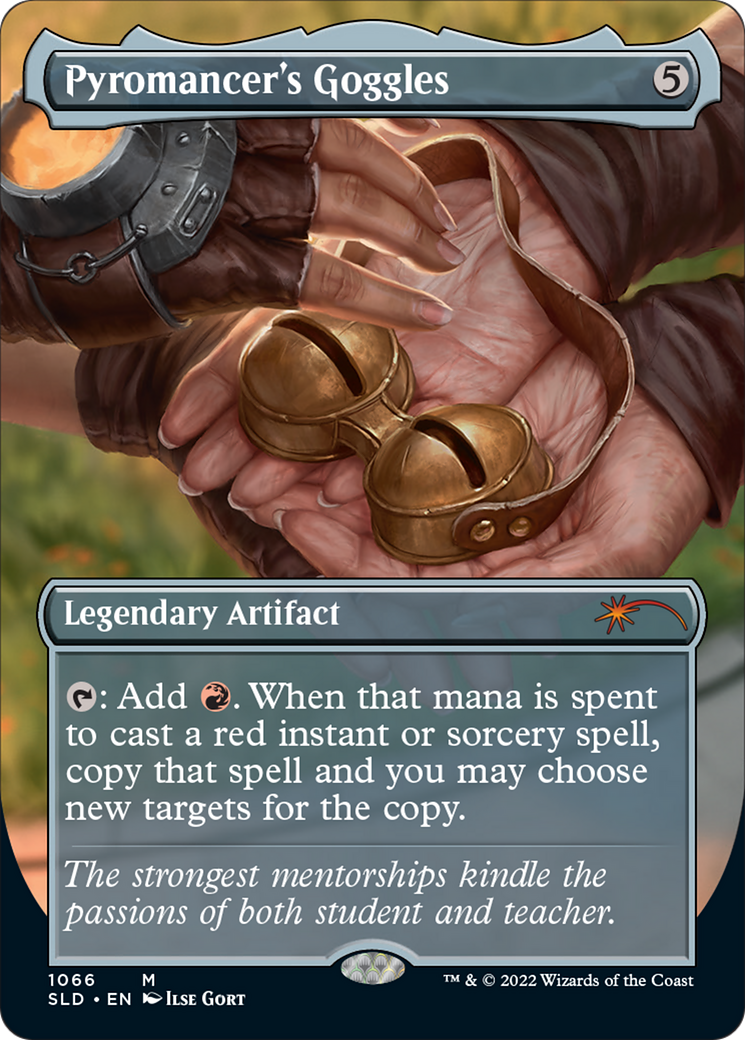 Pyromancer's Goggles (SLD-1066) (Borderless) (Foil)