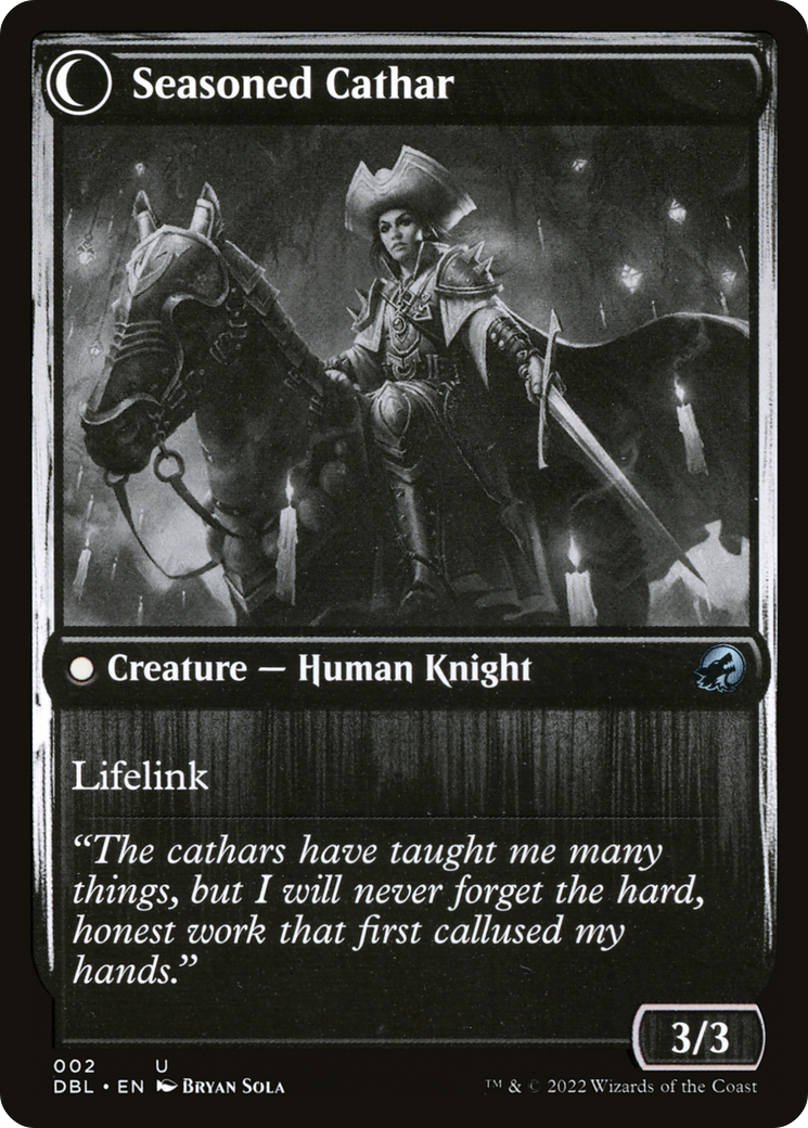 Ambitious Farmhand // Seasoned Cathar (DBL-002) (Foil)
