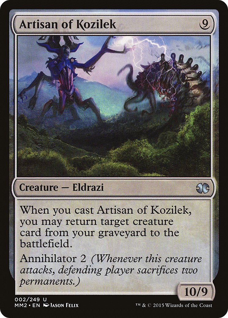 Artisan of Kozilek (MM2-002) (Foil)
