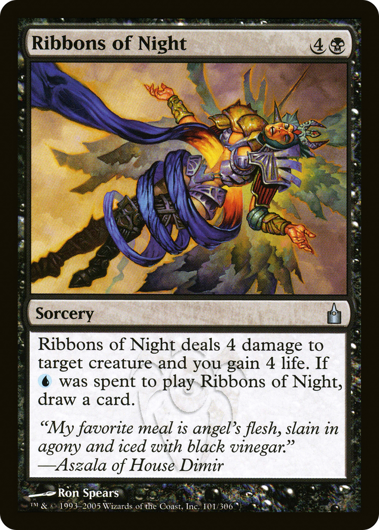 Ribbons of Night (RAV-101) (Foil)