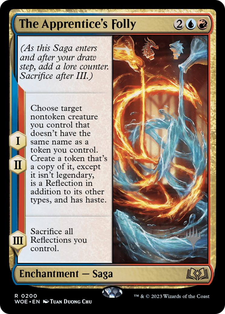 The Apprentice's Folly (PPWOE-200P) (Foil)