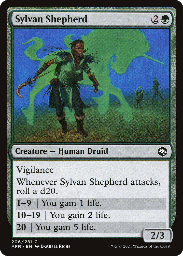 Sylvan Shepherd (AFR-206) (Foil)