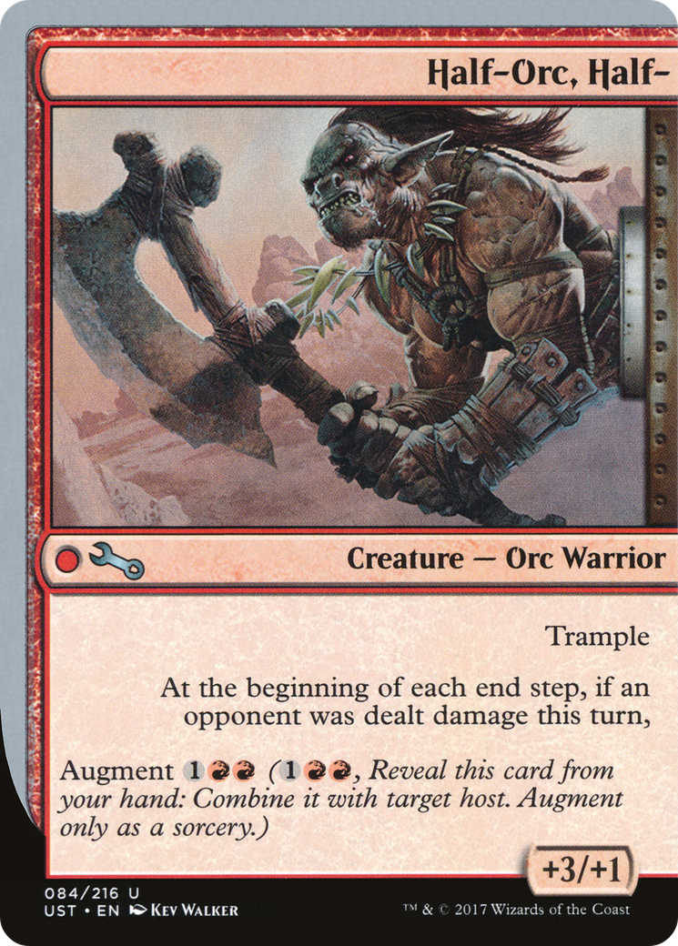 Half-Orc, Half- (UST-084) (Foil)