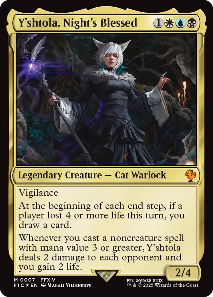 Y'shtola, Night's Blessed (FIC-007) (Foil)