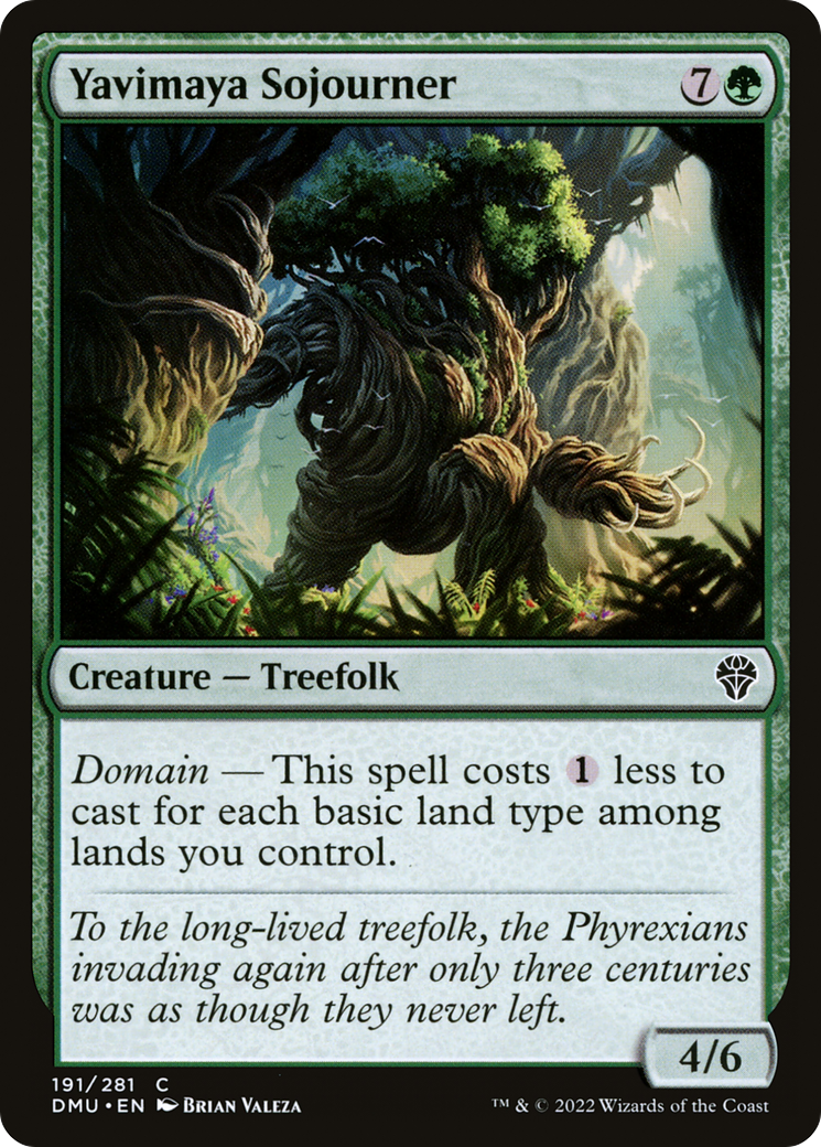Yavimaya Sojourner (DMU-191) (Foil)