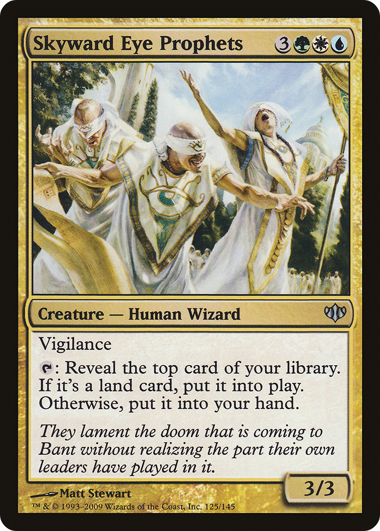 Skyward Eye Prophets (CON-125) (Foil)