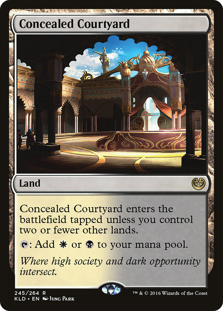 Concealed Courtyard (KLD-245) (Foil)