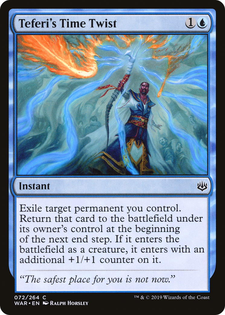 Teferi's Time Twist (WAR-072) (Foil)