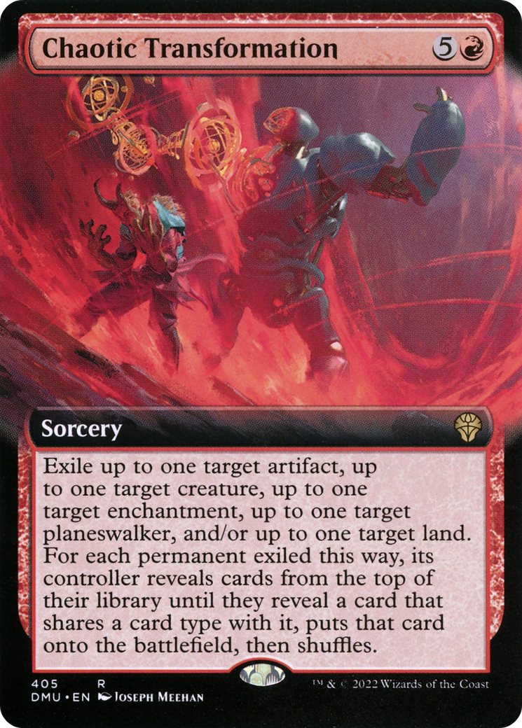 Chaotic Transformation (DMU-405) (Extended Art) (Foil)