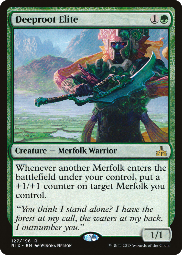 Deeproot Elite (RIX-127) (Foil)