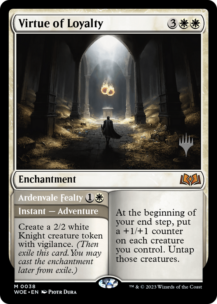 Virtue of Loyalty // Ardenvale Fealty (PPWOE-38P) (Foil)