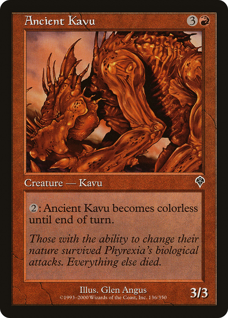Ancient Kavu (INV-136) (Foil)