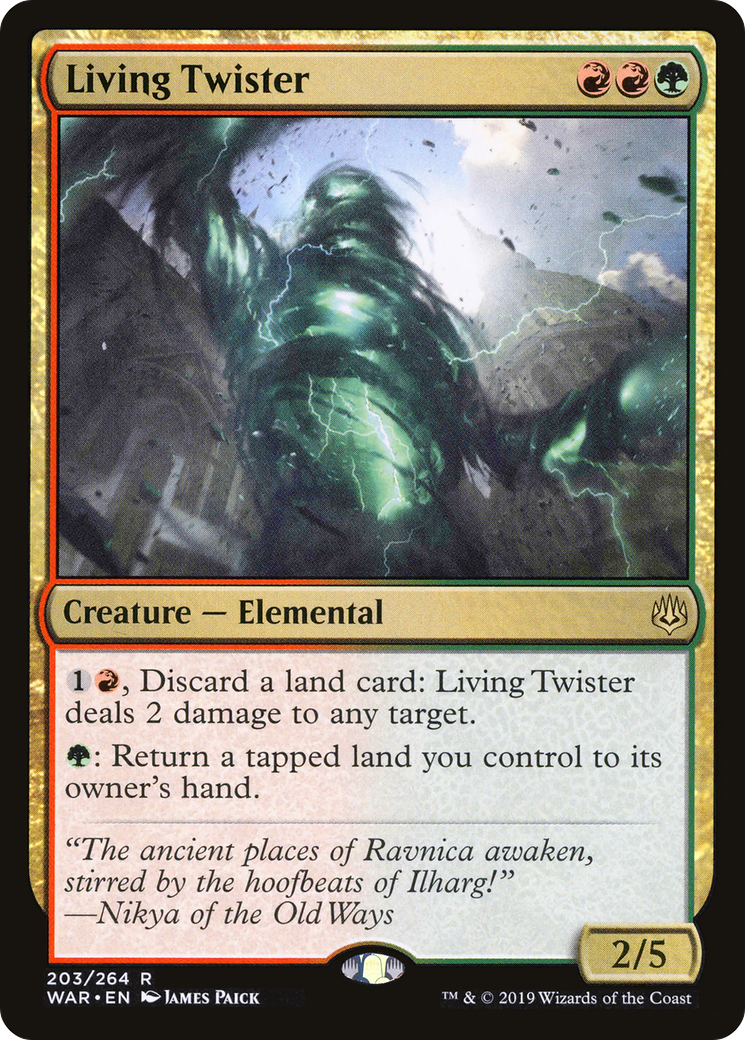 Living Twister (WAR-203) (Foil)