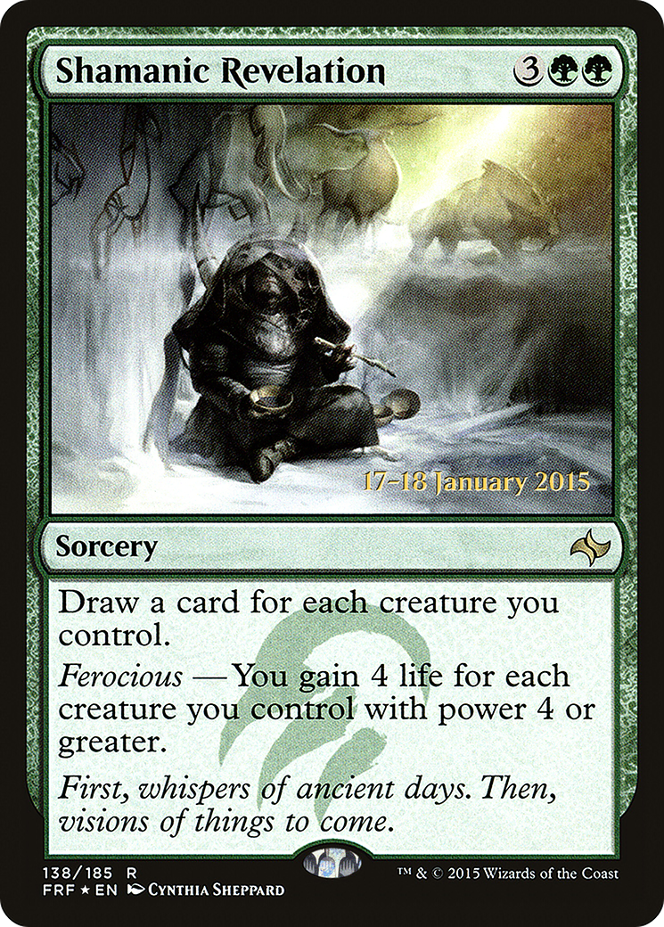 Shamanic Revelation (PRE-138S) (Foil)