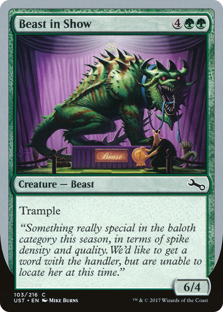 Beast in Show (UST-103C)