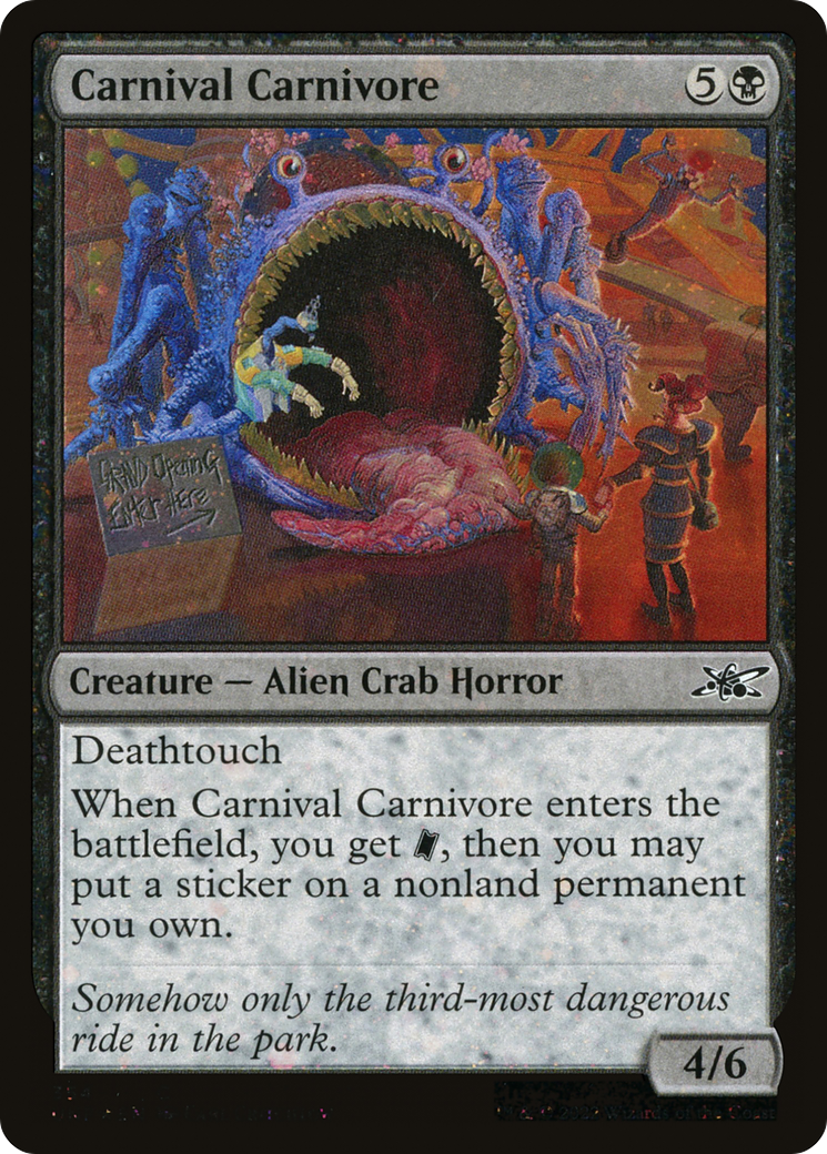 Carnival Carnivore (UNF-354) (Galaxy Foil)
