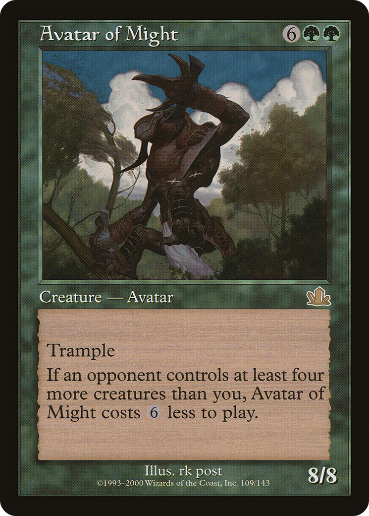 Avatar of Might (PCY-109) (Foil)