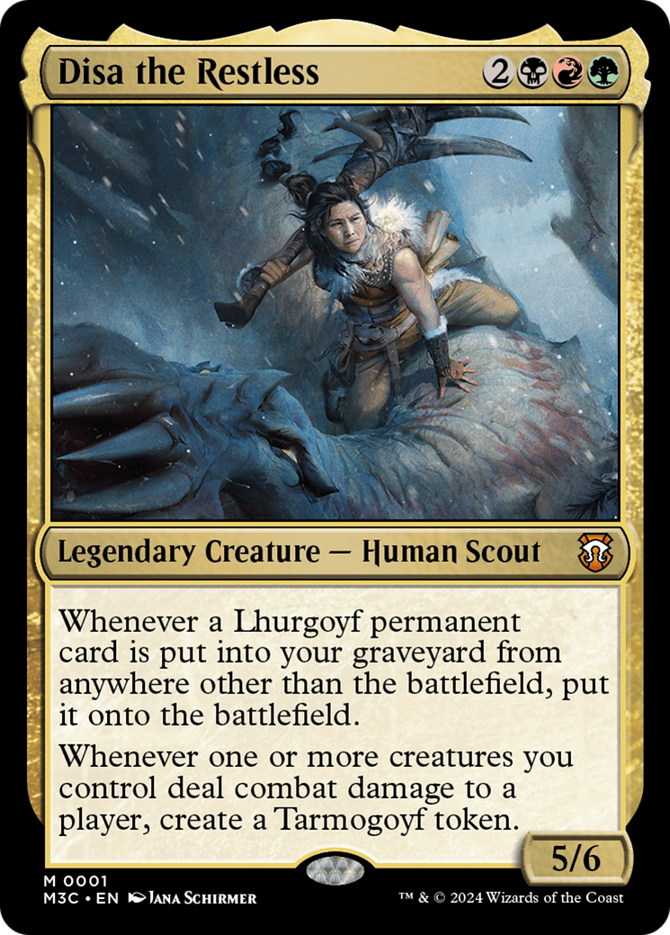 Disa the Restless (M3C-001) (Foil)