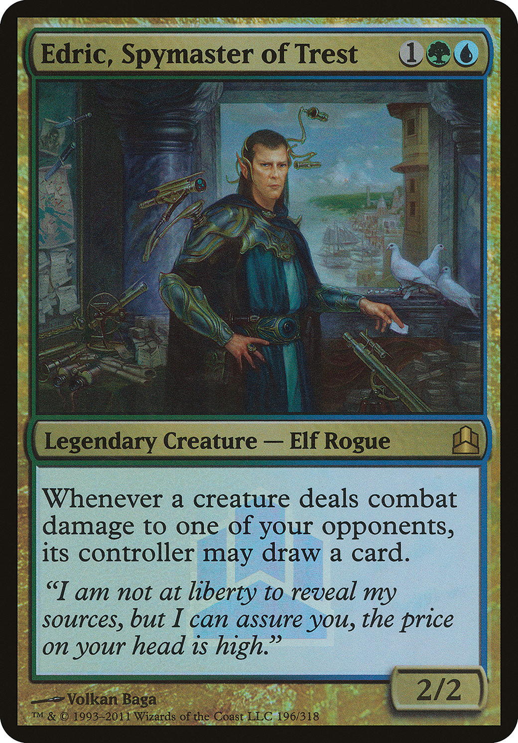 Edric, Spymaster of Trest (OVER-196) (Foil)