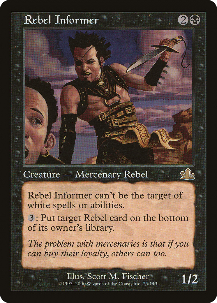 Rebel Informer (PCY-075) (Foil)