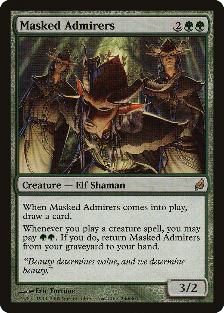 Masked Admirers (LRW-230) (Foil)