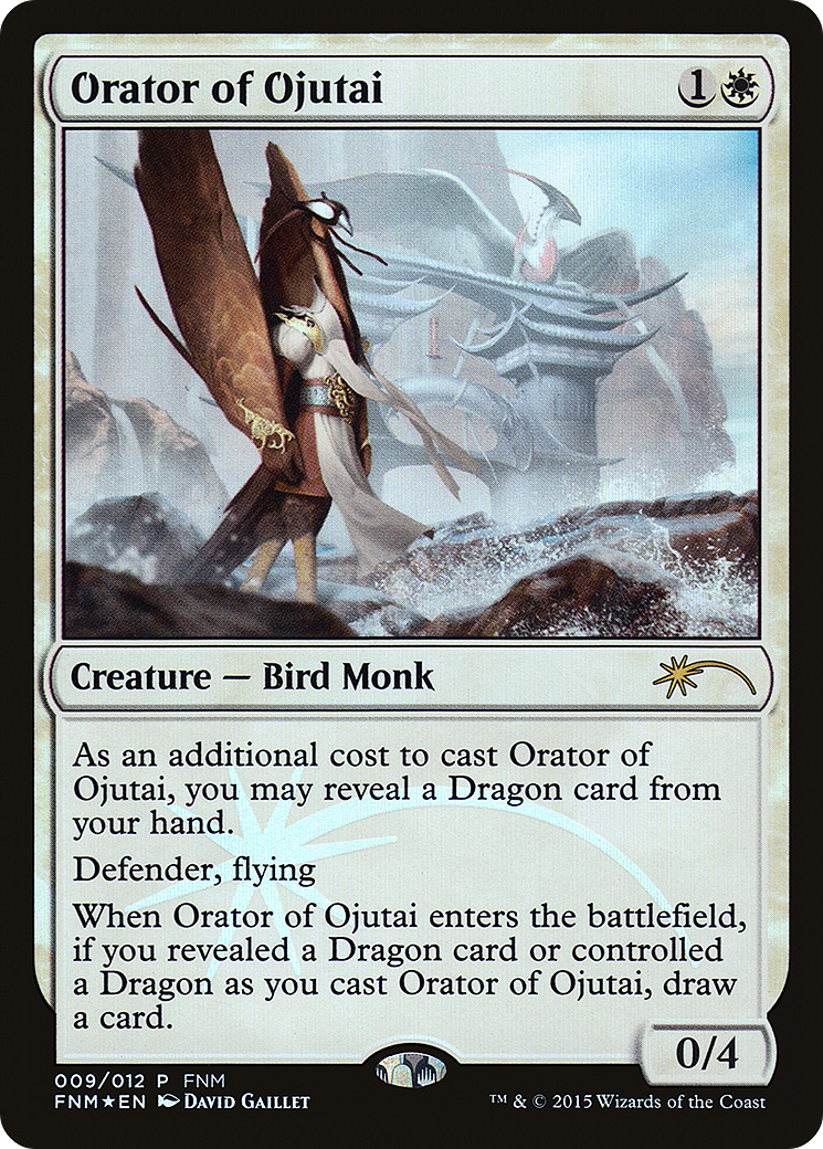 Orator of Ojutai (FNM-009) (Foil)