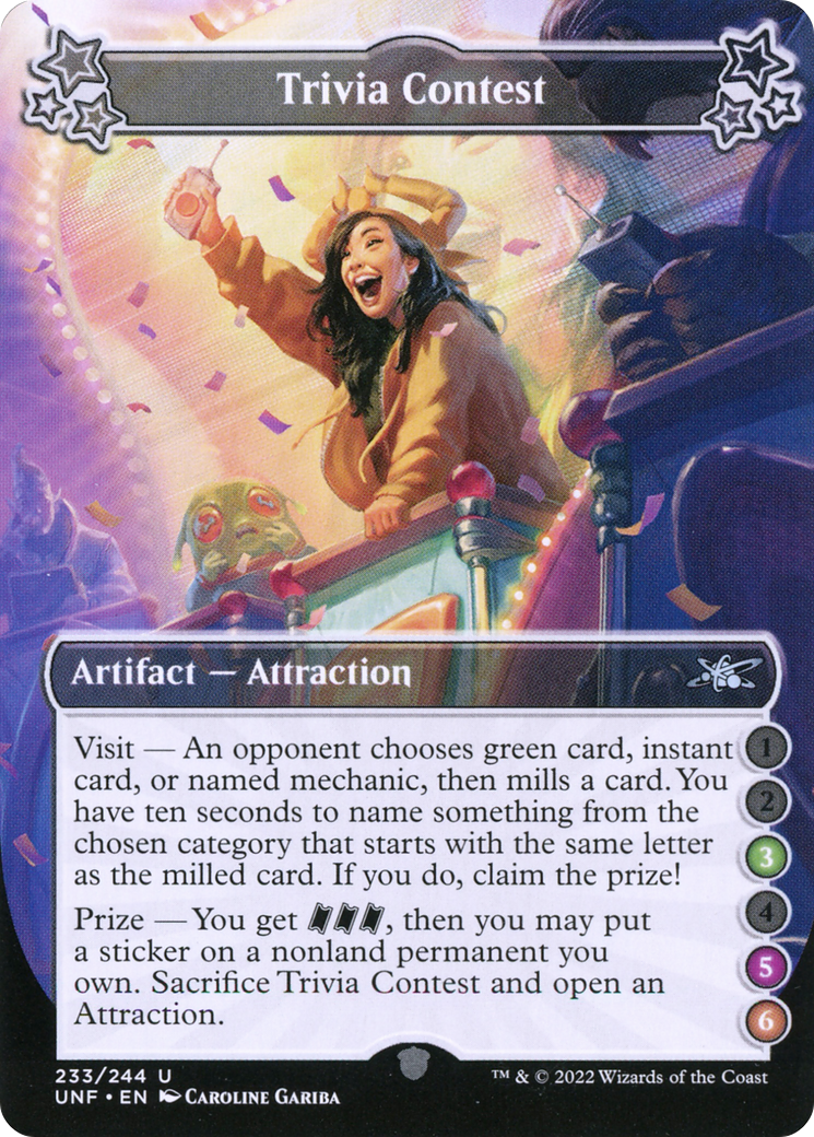 Trivia Contest (UNF-233E) (Foil)