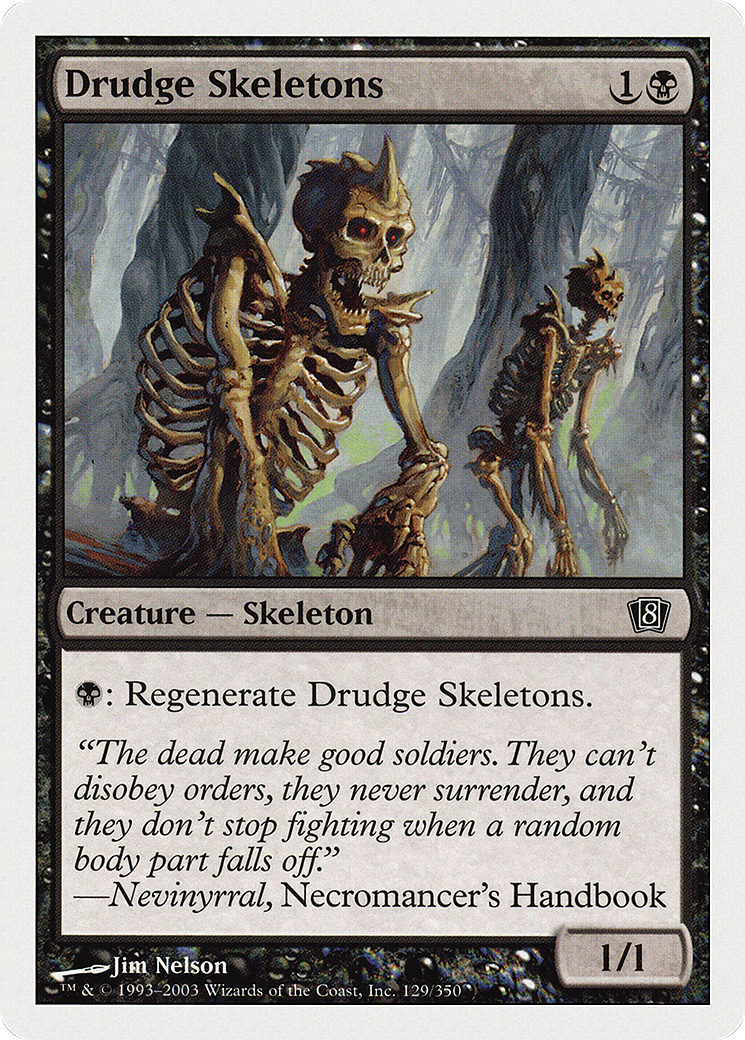 Drudge Skeletons (8ED-129★) (Foil)