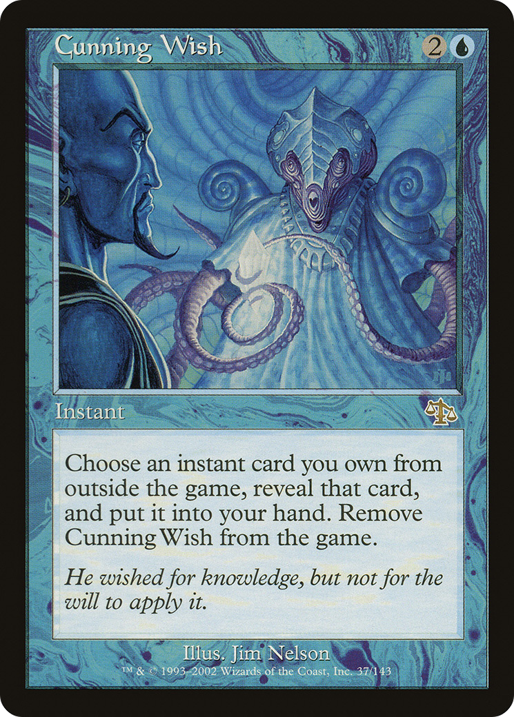 Cunning Wish (JUD-037) (Foil)
