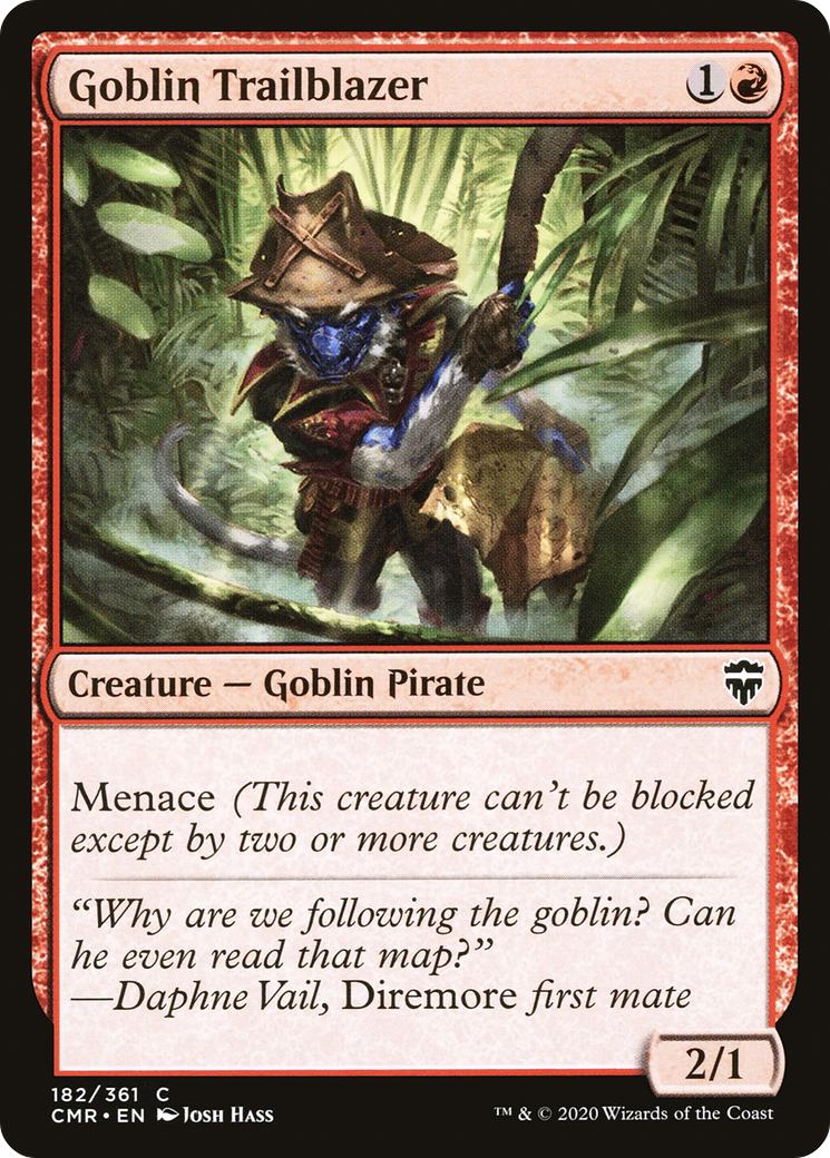 Goblin Trailblazer (CMR-182) (Foil)