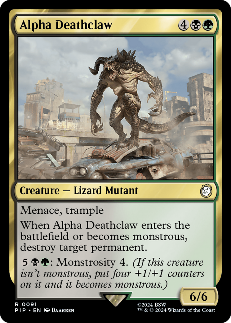 Alpha Deathclaw (PIP-091) (Foil)