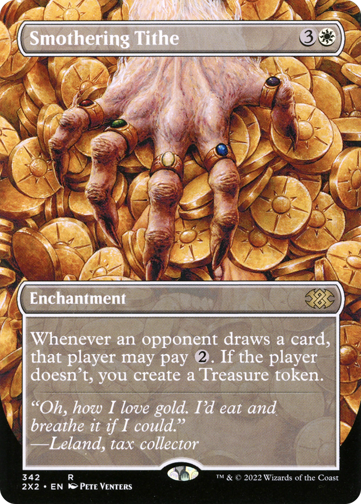Smothering Tithe (2X2-342) (Borderless) (Foil)