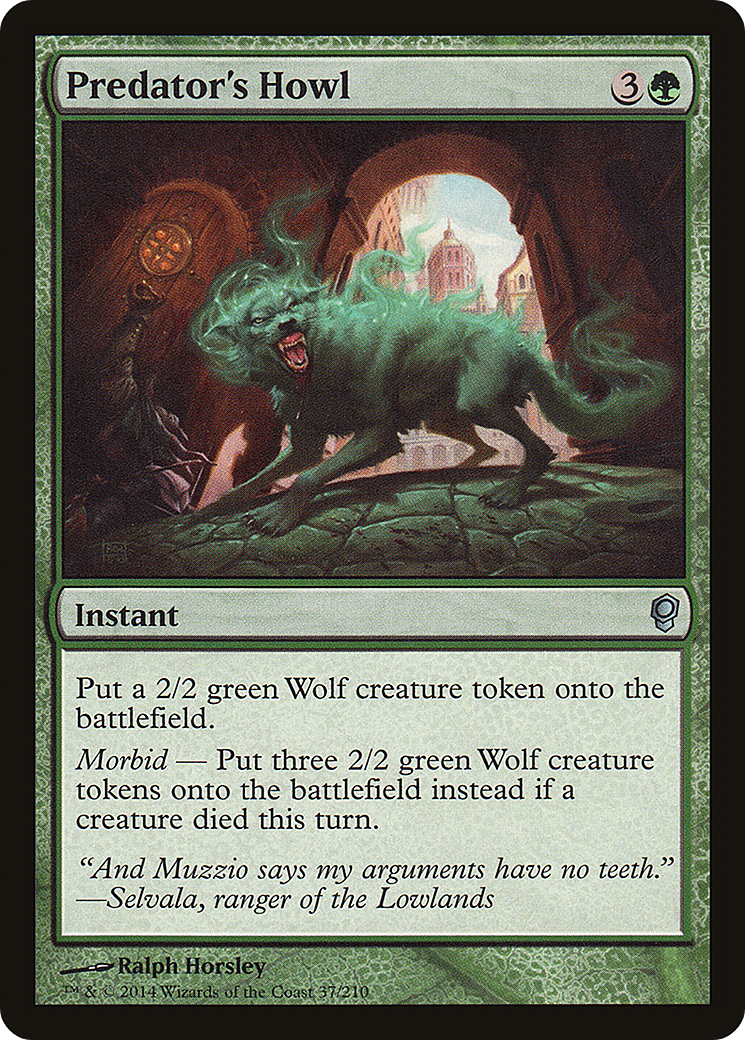 Predator's Howl (CNS-037) (Foil)