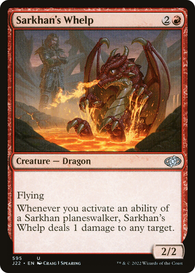 Sarkhan's Whelp (J22-595)