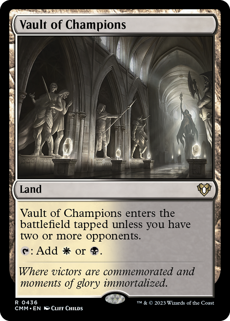 Vault of Champions (CMM-436) (Foil)