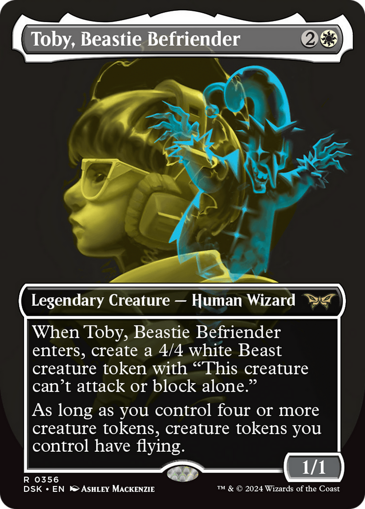 Toby, Beastie Befriender (DSK-356) (Borderless) (Foil)