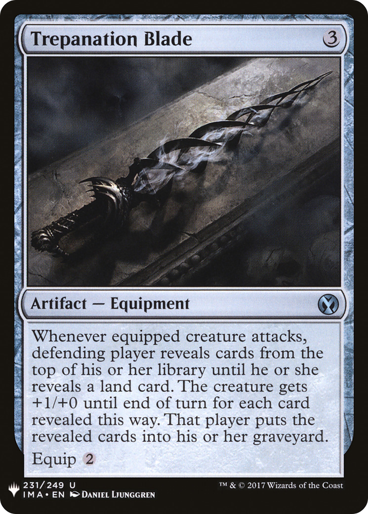 Trepanation Blade (LIST-IMA-231)