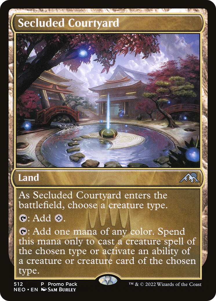 Secluded Courtyard (PPNEO-512) (Foil)