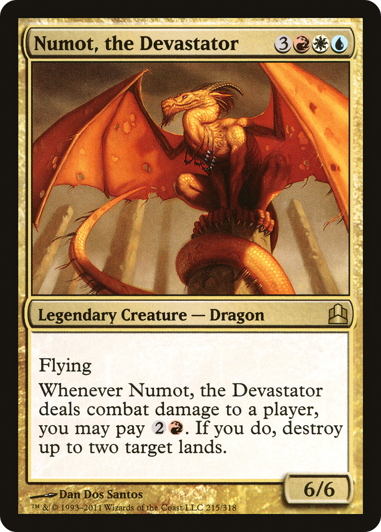 Numot, the Devastator (CMD-215)