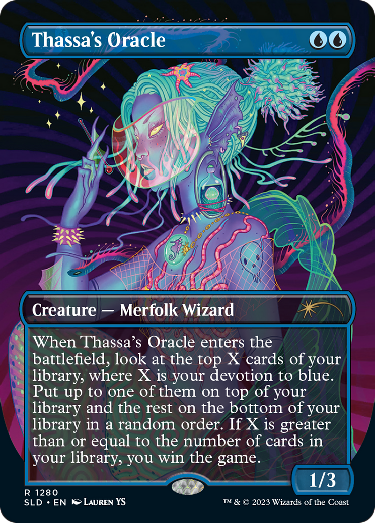 Thassa's Oracle (SLD-1280) (Borderless) (Foil)