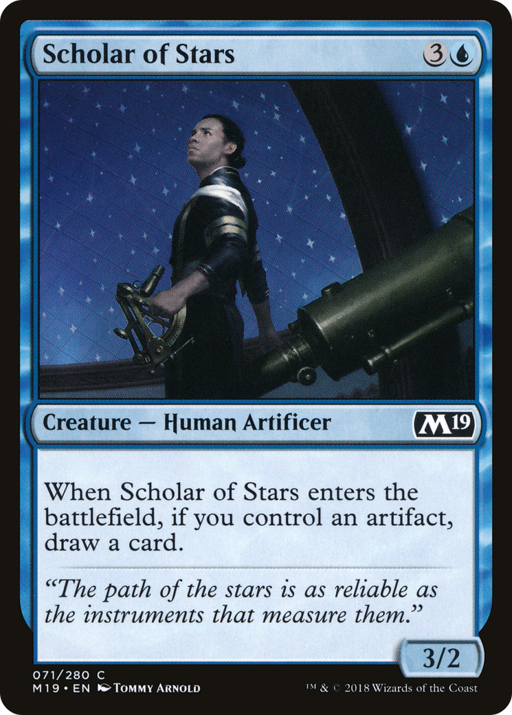 Scholar of Stars (M19-071) (Foil)